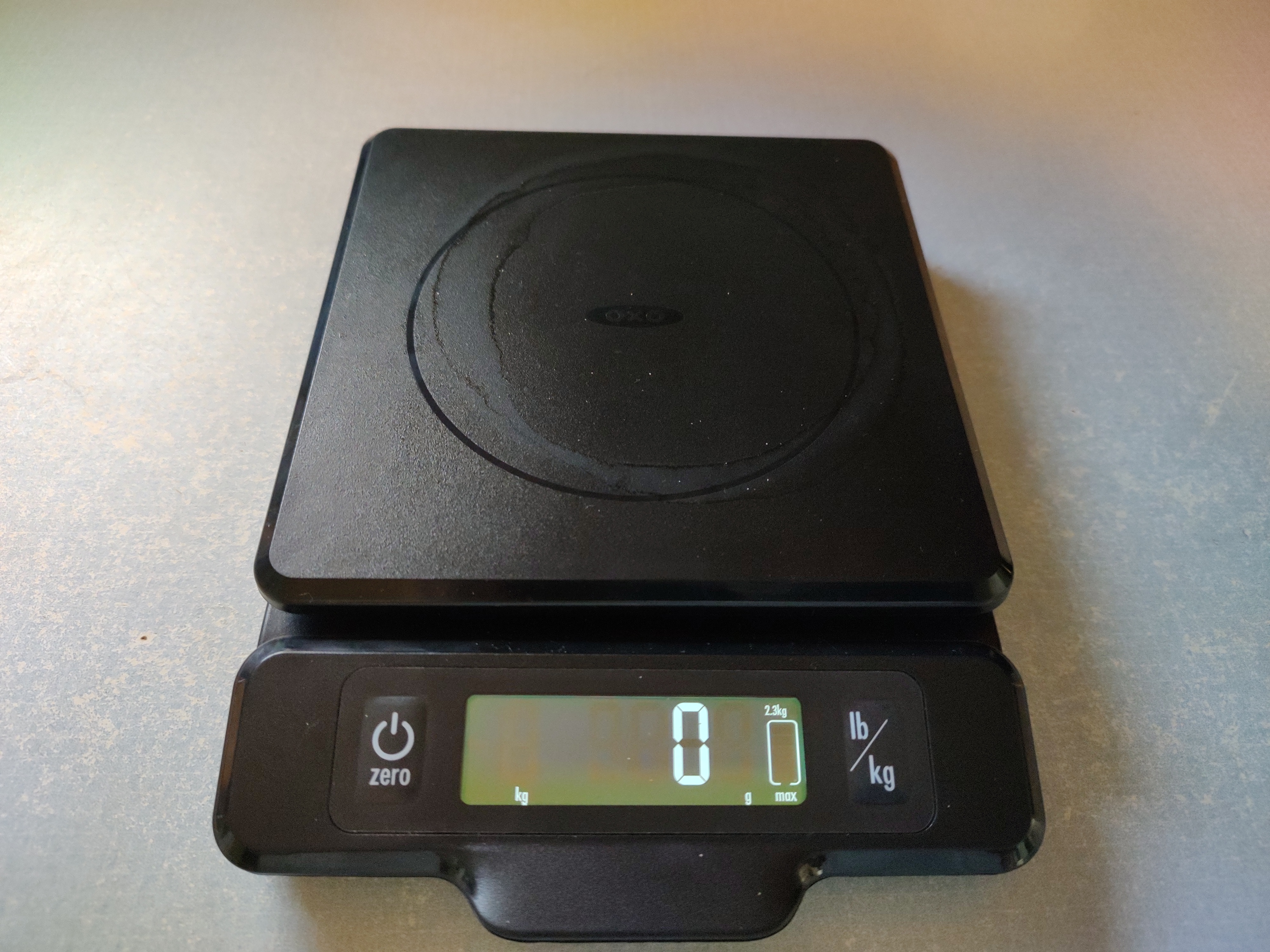 【新品】OXOデジタルスケール5kgはかりPull-Out Display OXO Softworks 5 lb Food Scale with Pull-Out Digital Display, H 7.5